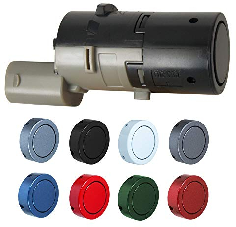 TeileFux24 Parksensor PDC Wagenfarbe für BMW 5er E60 E61 incl. Touring Bis 2007 Vor-Facelift VORNE (WA35 Monaco-Blau)