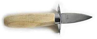 PRADEL Couteau à huîtres à Garde Manche Bois