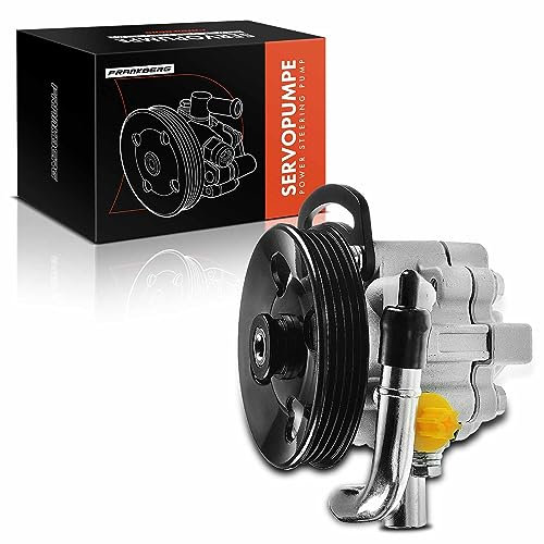 Frankberg Power Steering Pump Steering System Hydraulic Pump with pulleys Compatible with Spark M300 I4 1.0L 1.2L 2010-2015 Replace# 96980873