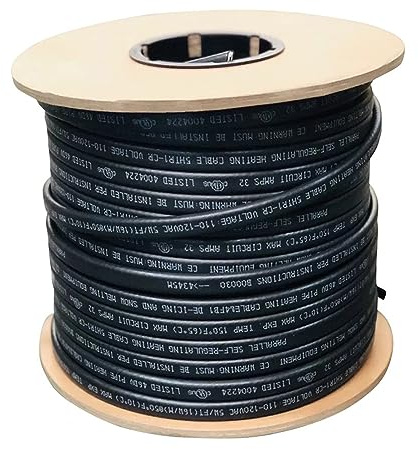 HEATIT HISFW 250-feet 240V Self Regulating Heating Cable, Wet or Dry,Industrial Grade