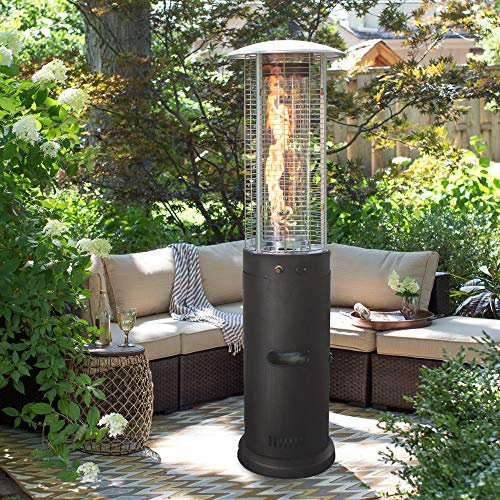 Outdoor Propane Heater, 15KW High Power Fast Heating, Ideal for Garden and Terrace Use in Commercial and Home Settings