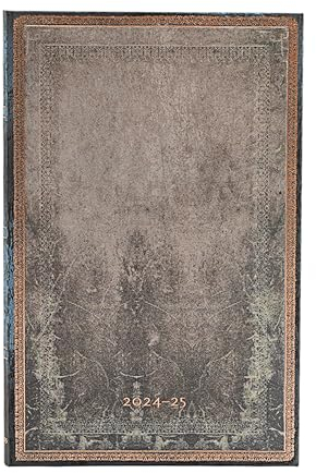 Paperblanks 18-Monatskalender 2025 Taubengrau, Maxi, Vertikal