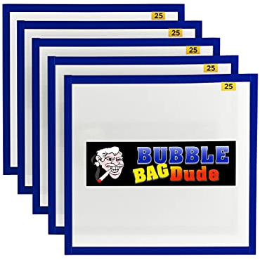 BUBBLEBAGDUDE Bubble Bags Press-Sieb (5er-Pack mit 25 Mikron) 10 x 10 Filterbeutel, langlebiges Filter- und Siebsystem - Schnelltrocknungsverfahren für Kaffee, Bierbrauen und ätherische Öle
