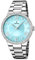 Festina Damen Analog Quarz Uhr mit Edelstahl Armband F16719/4