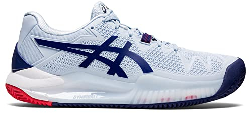 Asics 1042A070 - Gel-Resolution 8 Clay 407 Soft Sky/Dive Gr. 7½