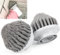 WPPQWP Spin Power Scrubber Replacement Brushes for Synoshi Cleaning Device Accessories, Electric Cleaning Brush, Joint Cleaner, for Cleaning Sinks Bathroom Taper Brush, Pack of 2