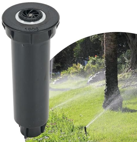 Buried Diffuser Sprinkler, Adjustable Sector and Range, Optimal Watering