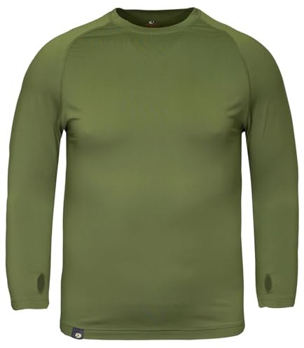 Mossy Oak Herren Baselayers Cold Weather Top Langarm Shirt, Mayfly, XL