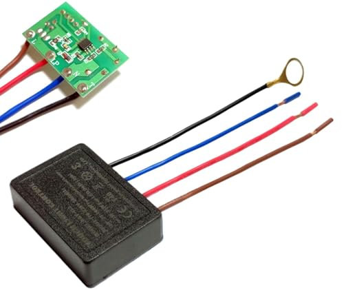 Sensor de control de atenuación táctil: regulador táctil de 3 vías, módulo de atenuación ajustable | Interruptor de luz táctil de repuesto multifuncional, módulos de control de atenuación LED sin