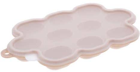 FRCOLOR Silikon-eiswürfelform für Babynahrung mit Deckel Gefrierform zum Selbermachen für Zuhause Antihaft-eisform für Gefrierschrank