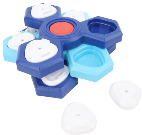 RiToEasysports Bol à Chiens de Mangeoire Lent, 3 Couches Anti-aval L'alimentation Interactive Ralentissez pour Manger pour Chien Chat