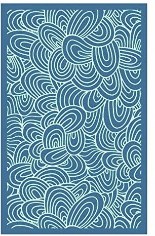 Kit d'impression sérigraphique lavable réutilisable - Pochoirs en maille pour peinture sur argile - Pochoirs réutilisables en maille pour sacs et bijoux