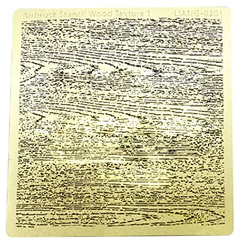 Stencil per aerografo, struttura in legno, strumenti di pittura, fusoliera, modello di lotta, per aerografo, agenti atmosferici e sale