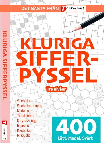 Kluriga Sifferpyssel. Lätt - medel - svårt