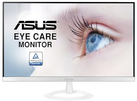ASUS VZ239HE-W - Ecran PC 23 Blanc FHD - Dalle IPS - 16:9 - 1920x1080 - 250cd/m² - HDMI et VGA - Profil ultra-fin de 7 mm - Bords fins - Flicker Free - Filtres de lumière bleue