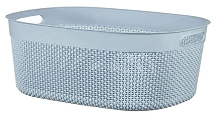 Filo - Cestino L, 38 x 29 x 22 cm, colore: Azzurro