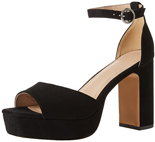 The Drop Hamalie Platform Plateau-Sandalen, Schwarz, 37.5 EU
