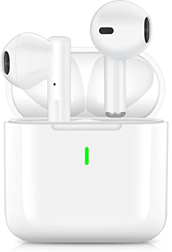 Bluetooth-hörlurar, Bluetooth 5.1 hörlurar i örat med HD Mikrofoner,IPX7 Vattentät,Touch-kontroll,35 timmars uppspelning,Trådlösa sporthörlurar med för iOS och Android
