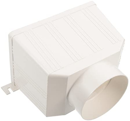 OSALADI 110mm PVC Downspout Diverter Gutter Adapter Rainwater Collection System Rain Gutter Water Diverter for Outdoor Drainage and Rainwater Harvesting