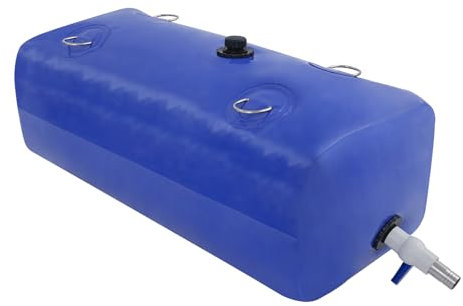 Donened - Contenitore per bolle d'acqua, 110 l, serbatoio dell'acqua 100 x 60 x 40 cm, morbido sacchetto d'acqua, resistente alla pioggia, ai soffi, protezione antincendio, per esterni, casa,