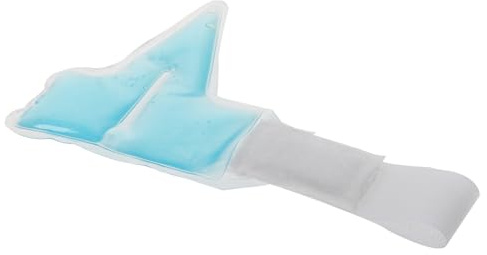 WRITWAA Impacco di Ghiaccio per Dita Gel Riutilizzabile Manica in Gel per Dita Applicazione Freddo o Caldo
