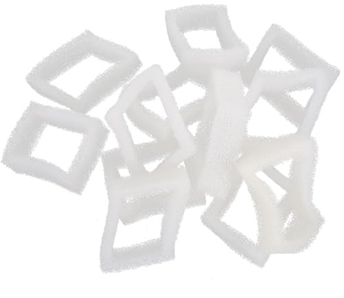 YARNOW Lot de 12 Filtres pour Fontaines à Eau pour Chats et Chiens Tampons Filtrants Compatibles Distributeurs d'eau pour Animaux Filtration Profonde pour Eau Saine Impuretés