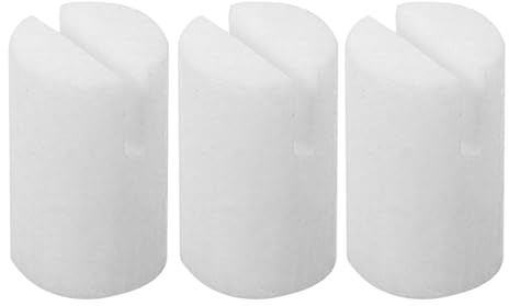 YARNOW Cejuela de Quinta Cuerda para Banjo Fabricada en Hueso de Buey, Set de 3 Piezas para Banjo de 5 Cuerdas y Uso en Escenarios