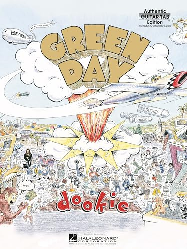 Green Day Dookie | Authentic Guitar Tab Songbook with Notes and Tablature | 15 Classic Punk Rock Songs Including Basket Case, When I Come Around, She, Longview and Welcome to Paradise