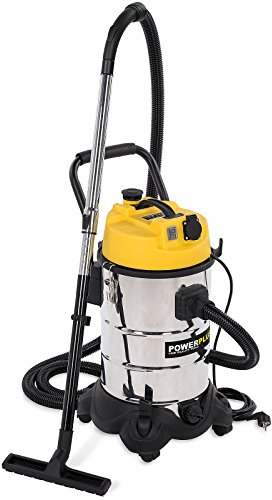 PowerPlus POWX324 - Aspirador Seco/Húmedo 1200W 30L