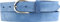 BELTINGER Damen-Gürtel aus weichem Vollrindleder Vintage-Look 3 cm | Leder-Gürtel für Damen 30mm | Schmaler Gürtel Used-Look | Blau 100cm