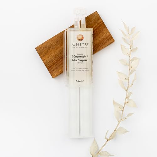 CHIYU Kintsugi Epoxid-Kleber - Transparenter Kleber - lebensmittelecht - spülmaschinenfest