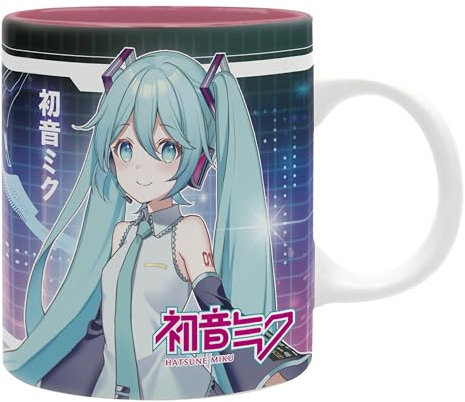 ABYSTYLE Hatsune Miku Cyberpunk Unisex Taza multicolor cerámica