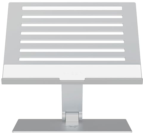 Razer Adjustable Laptop Stand - ergonomiskt höjdjusterbart stativ för bärbar dator byggt för bärbara datorer upp till 18” tum (höjd- och lutningsjusterbart, slitstarkt aluminium) Mercury