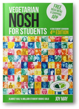 Vegetarian NOSH for Students: a Fun Student Cookbook. REAL Photos with EVERY Recipe.