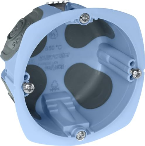 Boite encastrable étanche diamètre 67 Prof 40 pour appareillage - EUR--52061