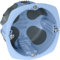 Boitier Ø 67 mm P: 40 mm 1 POSTE étanche EUR-OHM
