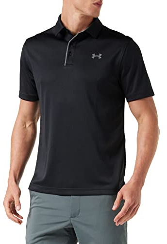 Under Armour Men's UA Tech Polo XLT Black