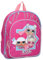mybagstory LOL Surprise - Mochila para niños, escuela infantil, guardería, guardería, guardería, mochila para niña, talla 30 cm, tirantes ajustables, idea de regalo, rosa, 30 cm