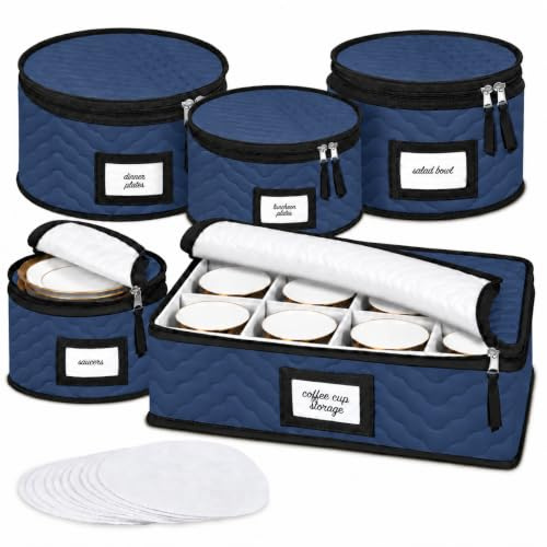 China Storage Containers 5-Piece Set Moving Boxes, Quilted Microfiber