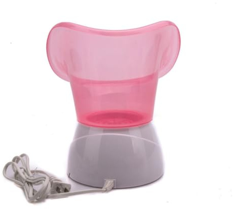 CHILDWEET Facial Spa Steamer A50 with 50ml Capacity and 2 Steaming Levels, Pp Material Portable Face Sauna Steamer for Skin Care, for Combination and Oily Skin at Home Spa