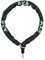 AXA 1X Kettenschloss Einssteckkette, Schwarz, 100cm-ø5,5mm
