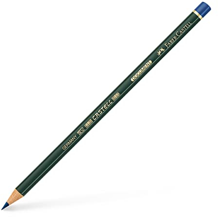 Faber-Castell 119121 - Matita copiativa Castell Document 9609, colore: Rosso Blu Blu