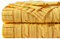 NTBAY 100% Pure Cotton Cable Knit Throw Blanket, Super Soft Warm 130x170 Knitted Throw Blanket for Couch, Sofa, Chair, Bed - Extra Cozy, Machine Washable, Comfortable Home Decor, Yellow, 130x170 cm