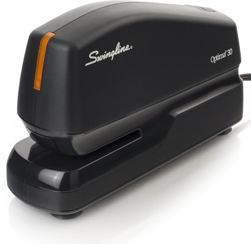 Swingline Electric Stapler, 30 Sheet Capacity, Optima 30, Black (42150)