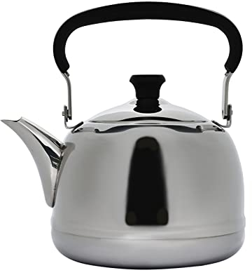 Kelomat, 1820-360, Wasserkessel Windsor, 1 LIter, 18/10 Edelstahl, Teekessel, für heißes Wasser