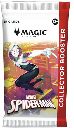 Magic: The Gathering | Marvel's Spider-Man - Collector Booster (1 Pack of 15 Cards)