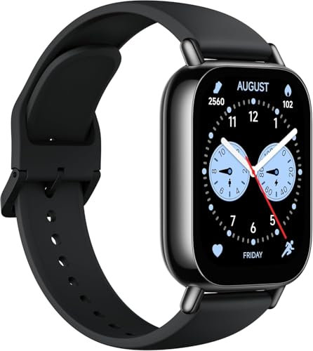 Xiaomi Redmi Watch 5 Lite, Llamadas Bluetooth, Pantalla AMOLED de 1.96 Pulgadas, Monitor de frecuencia cardíaca, 150 Modos Deportivos, hasta 18 días de autonomía, Negro