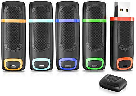 Chiavette USB 16 GB, Vansuny 5 Pezzi Penna USB 3.0 16GB con Indicatore LED, Pen Drive 16 Giga con Cappuccio Protettivo, Memoria USB 3.0 per PC/Laptop/Notebook