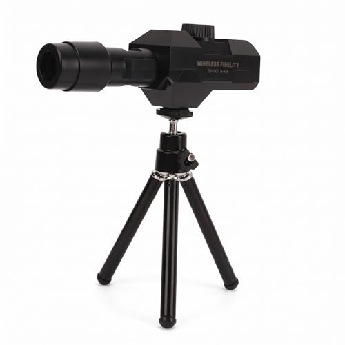 Telescopio Digitale Intelligente per Principianti per Bambini, Fotocamera Monoculare con Zoom 70X 1920x1080 con Treppiede, Supporto per Telescopio da Viaggio, Rilevamento Mobile, Controllo per