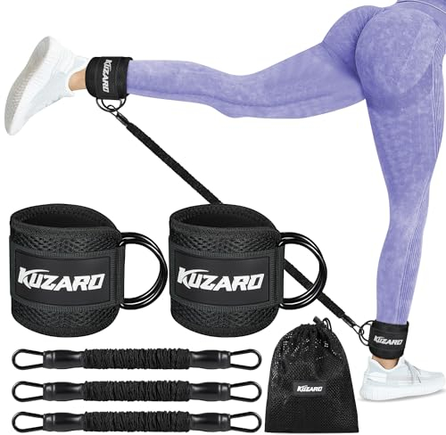 Motståndsband set med ankelband, rumpa träningsutrustning, ankelband för träning, rumpa och rumpa träningsutrustning för kvinnor